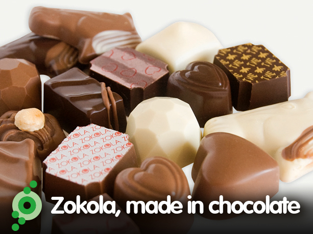 Zokola, made in chocolate