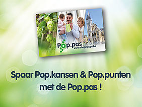 spaar pop;punten in Poperinge met de stadspas